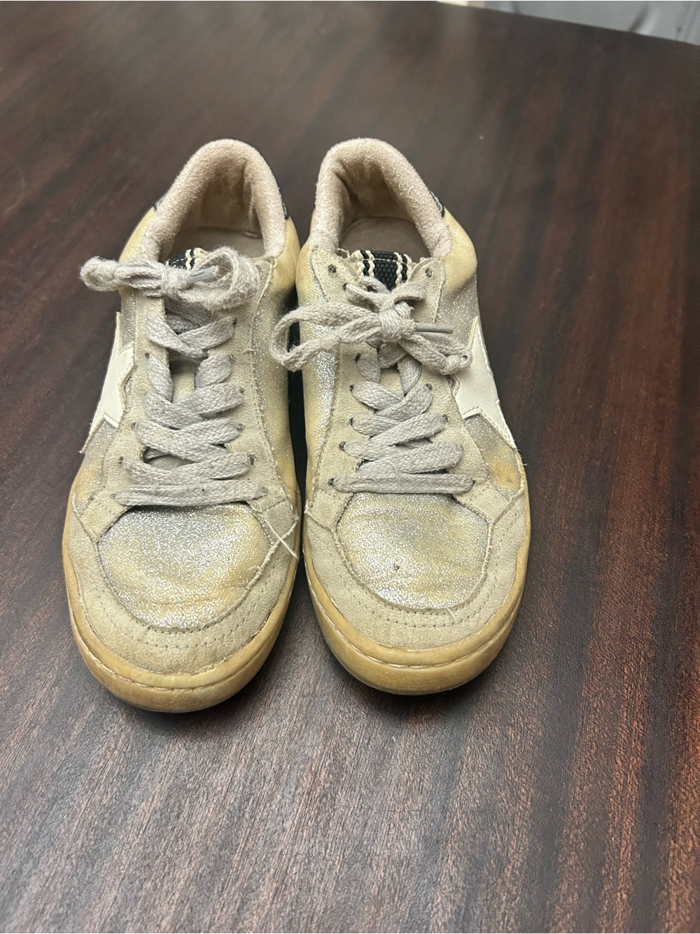 ShuShop Beige/Tan Kids Sneakers